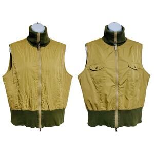 Columbia Tan and Green Women's Vest